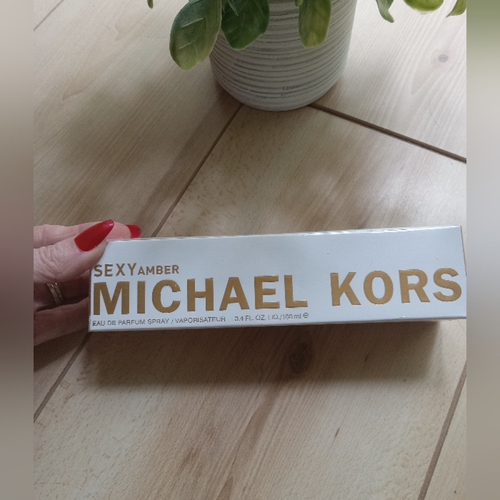 NIB Michael Kors Sexy Amber Eau de Parfum! 3.4 Ounces New In Plastic Authentic